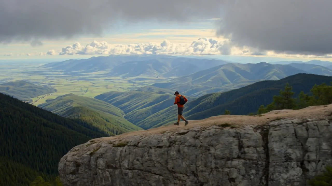 Trail & ultra running action from the Endurance Artwork campaign