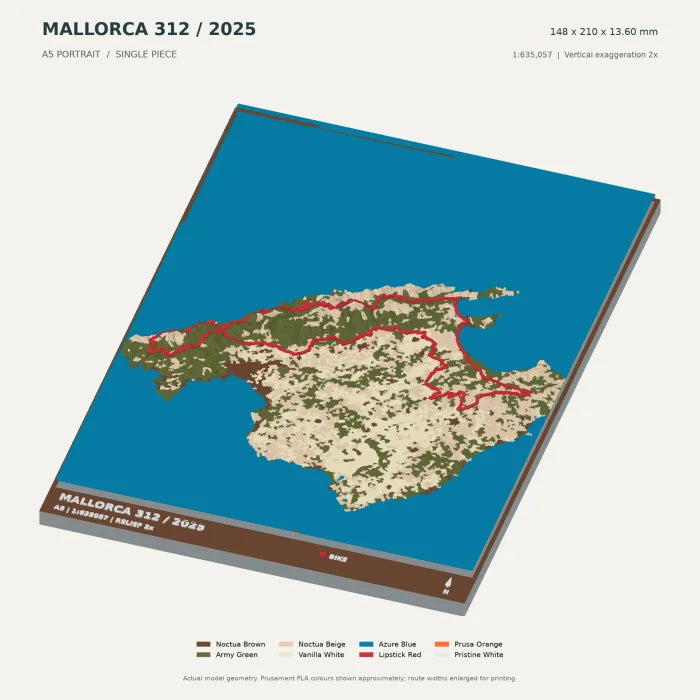 Mallorca 312 digital terrain model